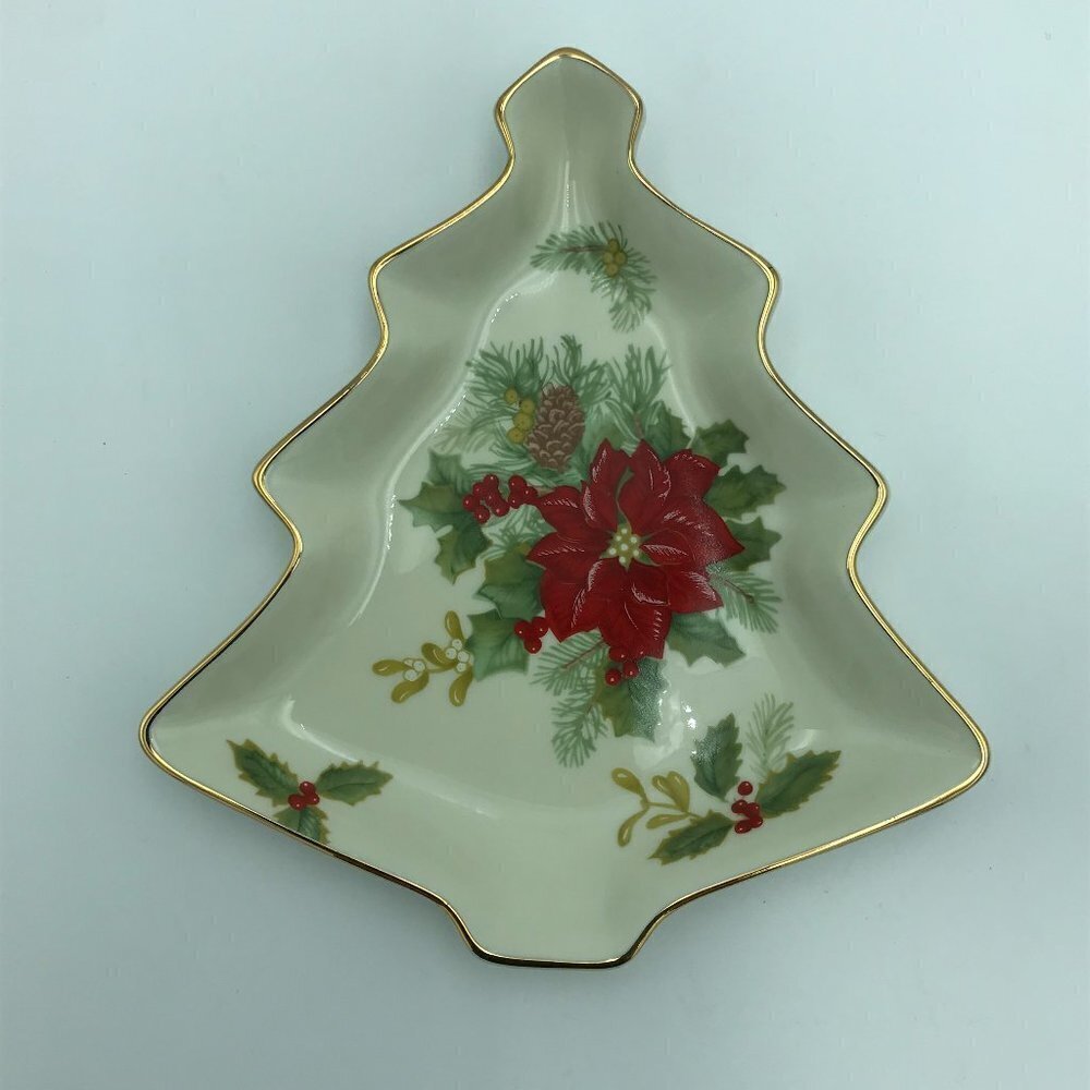 Mikasa Christmas Tree Dish